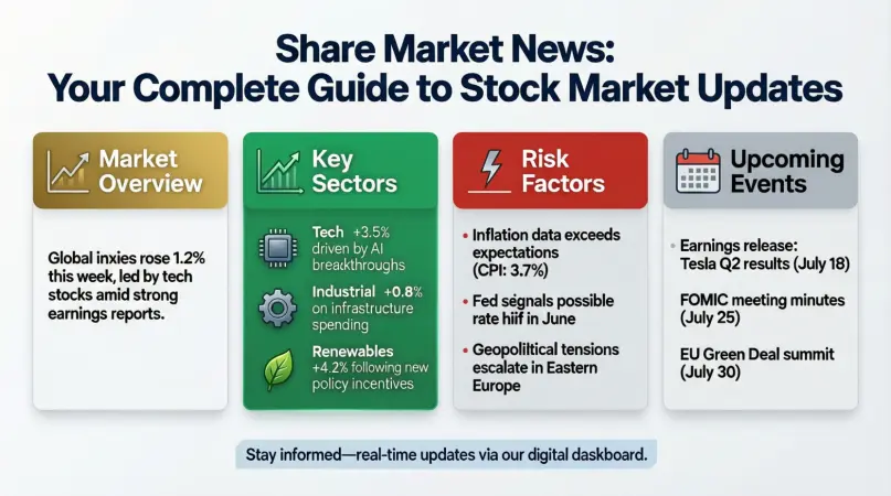 Share Market News: Your Complete Guide to Stock Market Updates
